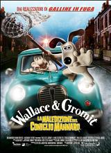 locandina del film WALLACE & GROMIT - LA MALEDIZIONE DEL CONIGLIO MANNARO