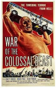 locandina del film WAR OF THE COLOSSAL BEAST