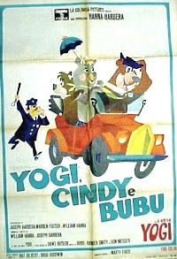 locandina del film YOGI, CINDY E BUBU