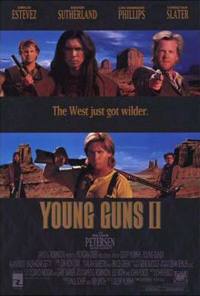 locandina del film YOUNG GUNS II - LA LEGGENDA DI BILLY THE KID
