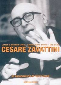 locandina del film CESARE ZAVATTINI