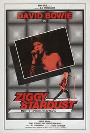 locandina del film ZIGGY STARDUST AND THE SPIDERS FROM MARS