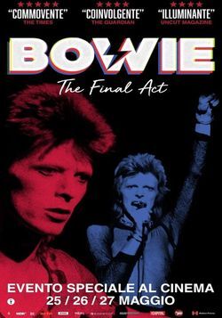 locandina del film BOWIE: THE FINAL ACT