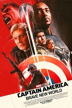 locandina del film CAPTAIN AMERICA: BRAVE NEW WORLD