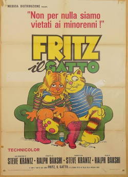 locandina del film FRITZ IL GATTO