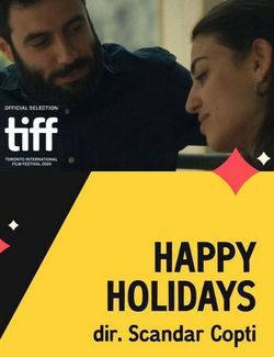 locandina del film HAPPY HOLIDAYS