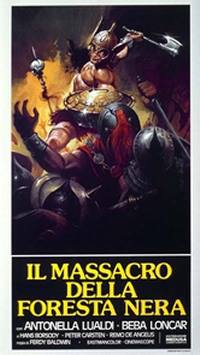 locandina del film IL MASSACRO DELLA FORESTA NERA