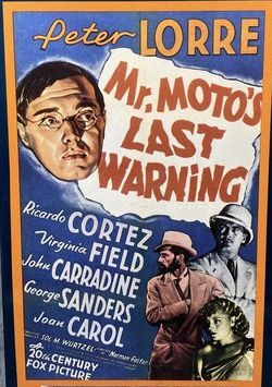 locandina del film L'ULTIMO AVVERTIMENTO DI MR. MOTO