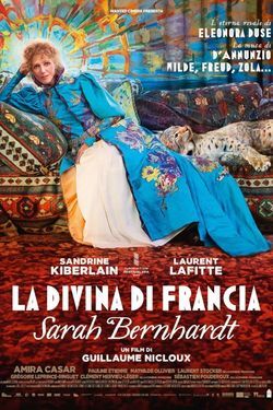 locandina del film LA DIVINA DI FRANCIA - SARAH BERNHARDT