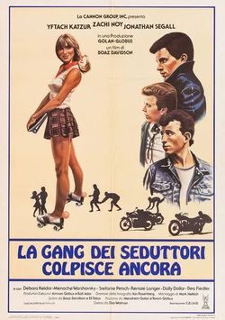 locandina del film LA GANG DEI SEDUTTORI COLPISCE ANCORA
