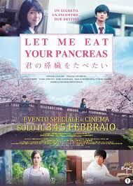 locandina del film LET ME EAT YOUR PANCREAS