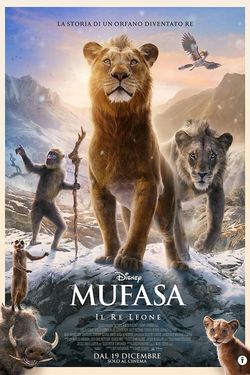 locandina del film MUFASA: IL RE LEONE