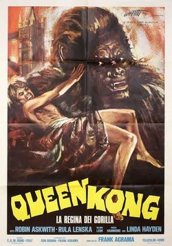 locandina del film QUEEN KONG - LA REGINA DEI GORILLA
