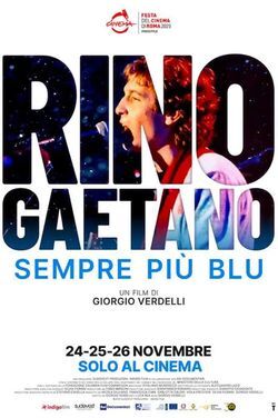 locandina del film RINO GAETANO - SEMPRE PIU' BLU