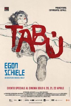 locandina del film TABU' - EGON SCHIELE