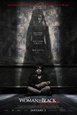locandina del film THE WOMAN IN BLACK 2 - L'ANGELO DELLA MORTE